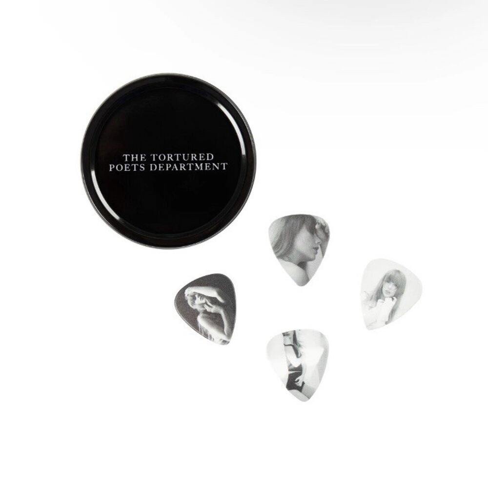 Taylor Swift Tortured Poets Department TTPD Guitar Picks NEW